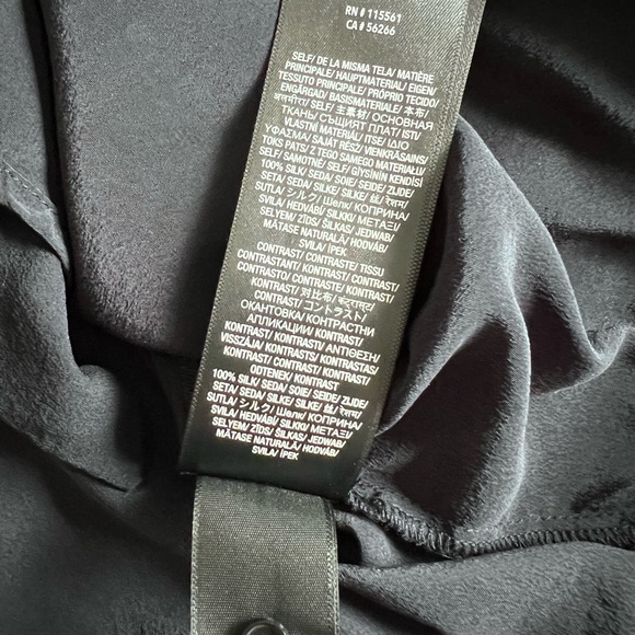 7 for all mankind silk blouse - Picture 11 of 11